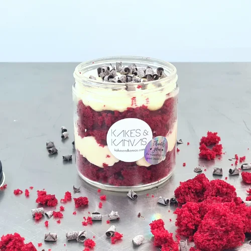 Red Velvet Cake Jar- Pre-Order Only